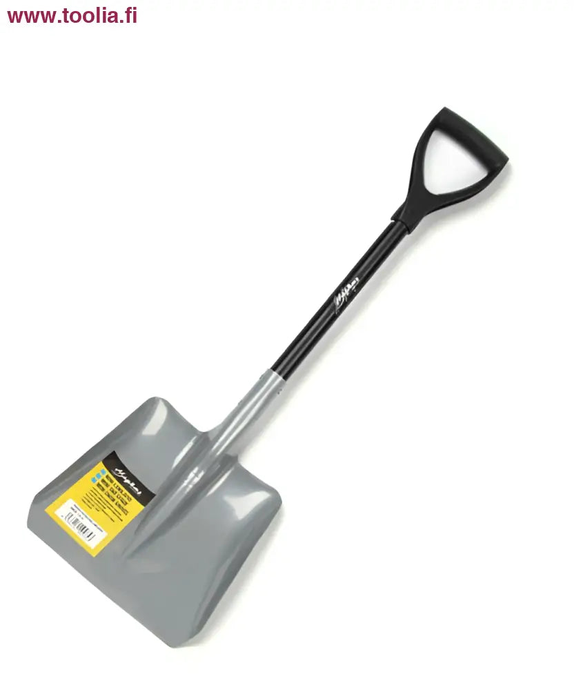 Tasakärkinen kevyt lumilapio Haghus harmaa metalli Takko