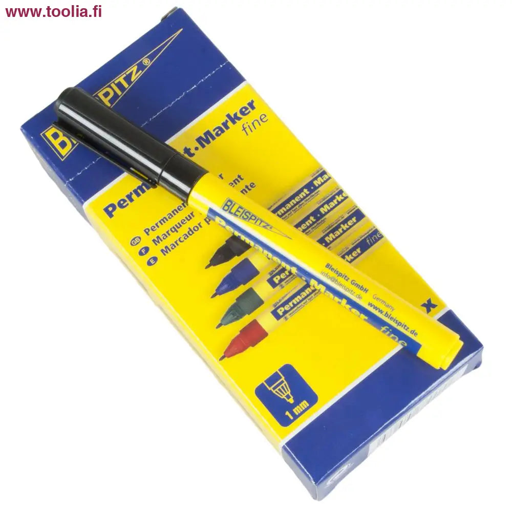 Kaapelitussi Bleispitz musta 1.0 mm