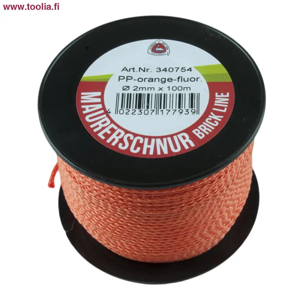 Linjanaru Schwan 2 mm x 100 m oranssi