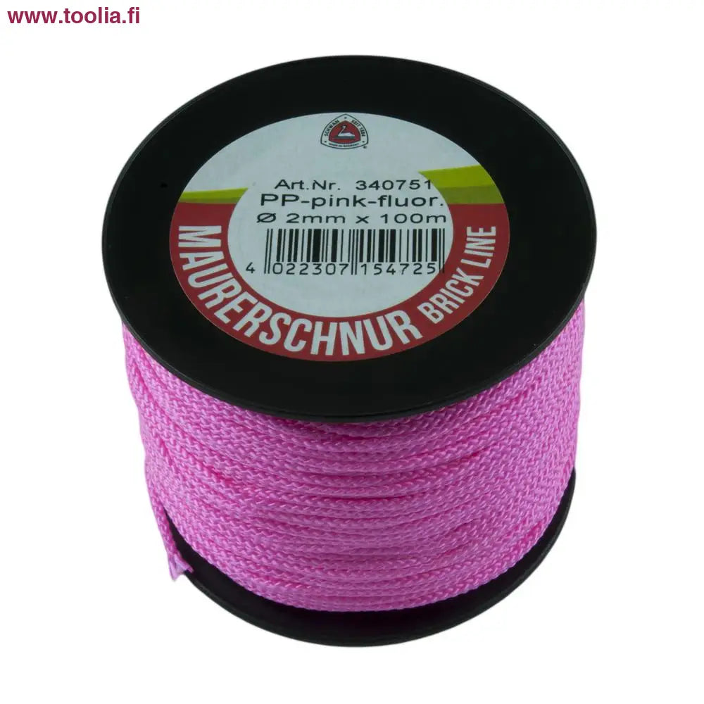 Linjanaru Schwan 2 mm x 100 m pinkki