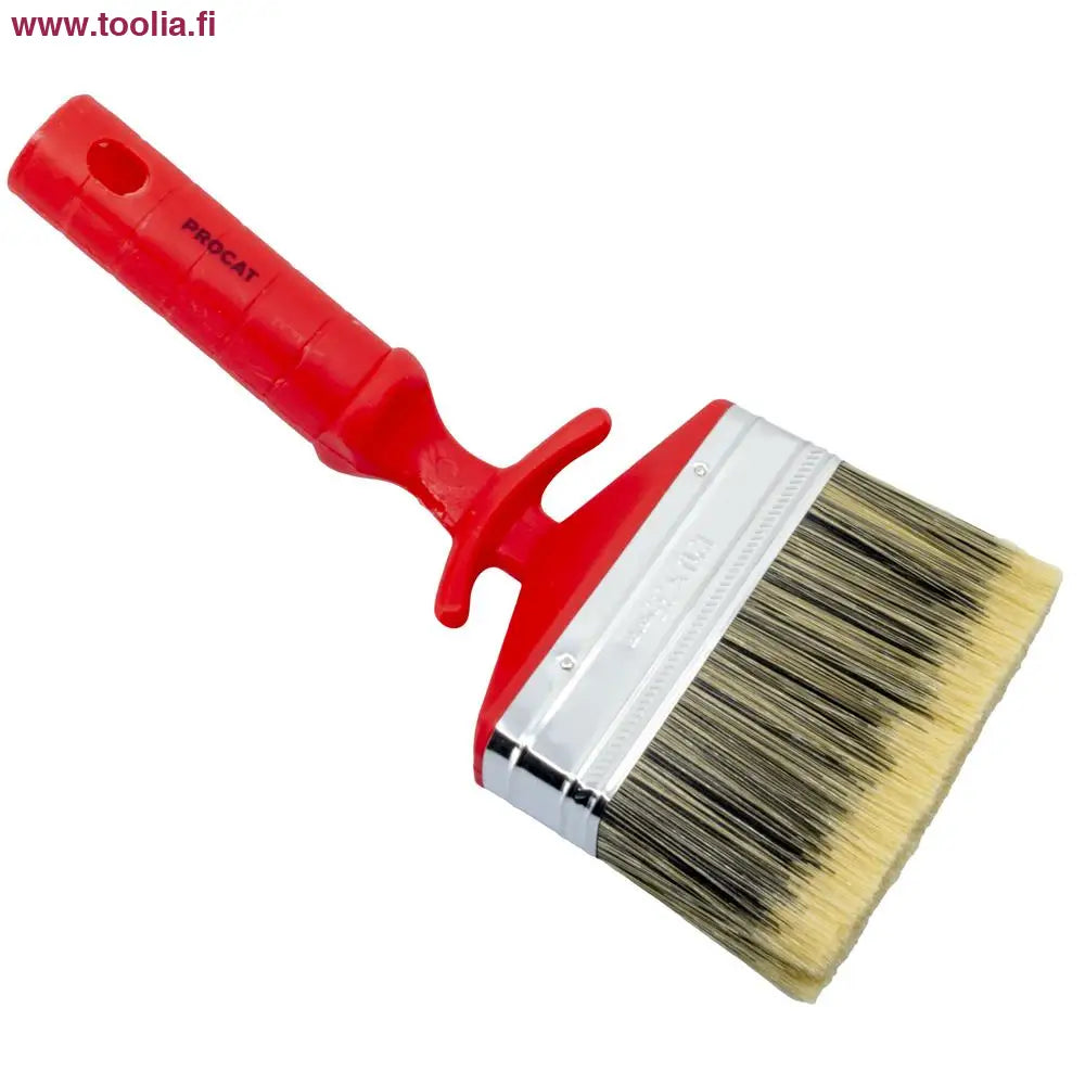 Procat Kattosivellin 120 mm sekoiteharjas taivutettu kahva|Procat Kattosivellin 120 mm myyntipakkaus|Procat Kattosivellin 120 mm kahva|Procat Kattosivellin 120 mm harjas|Procat Kattosivellin 120 mm sivulta|Procat Kattosivellin 120 mm kuvituskuva