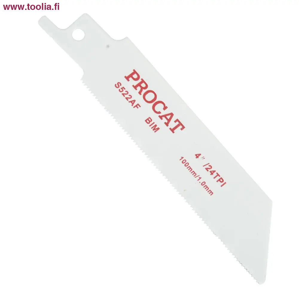 Puukkosahanterä S522AF 3 kpl metallille 100 mm 24 tpi|harkoille