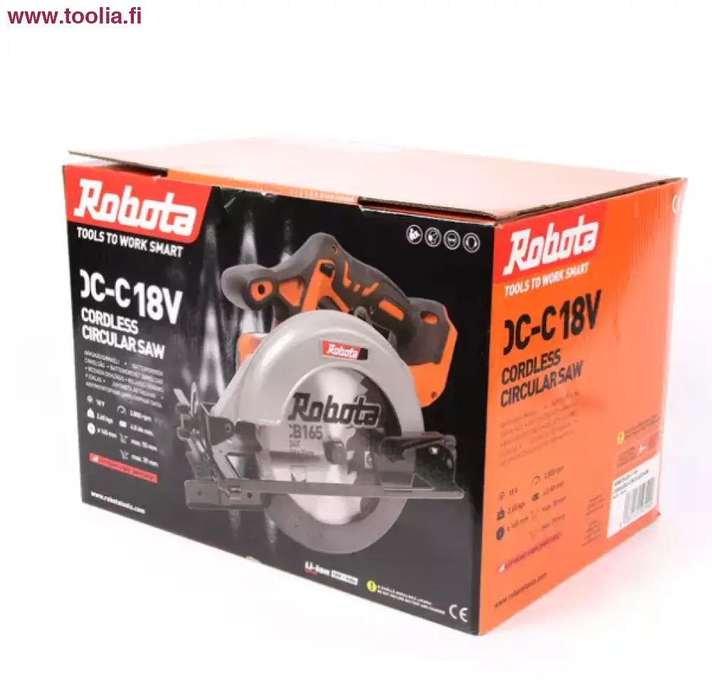 Robota akkukäsisirkkeli DC-C 18V runko