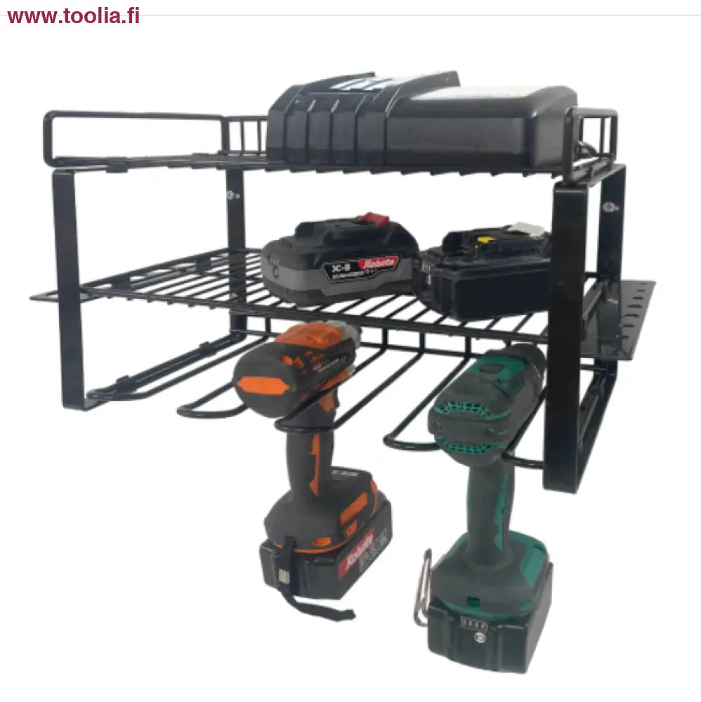Robota akkuporakonehylly 3-tasoa