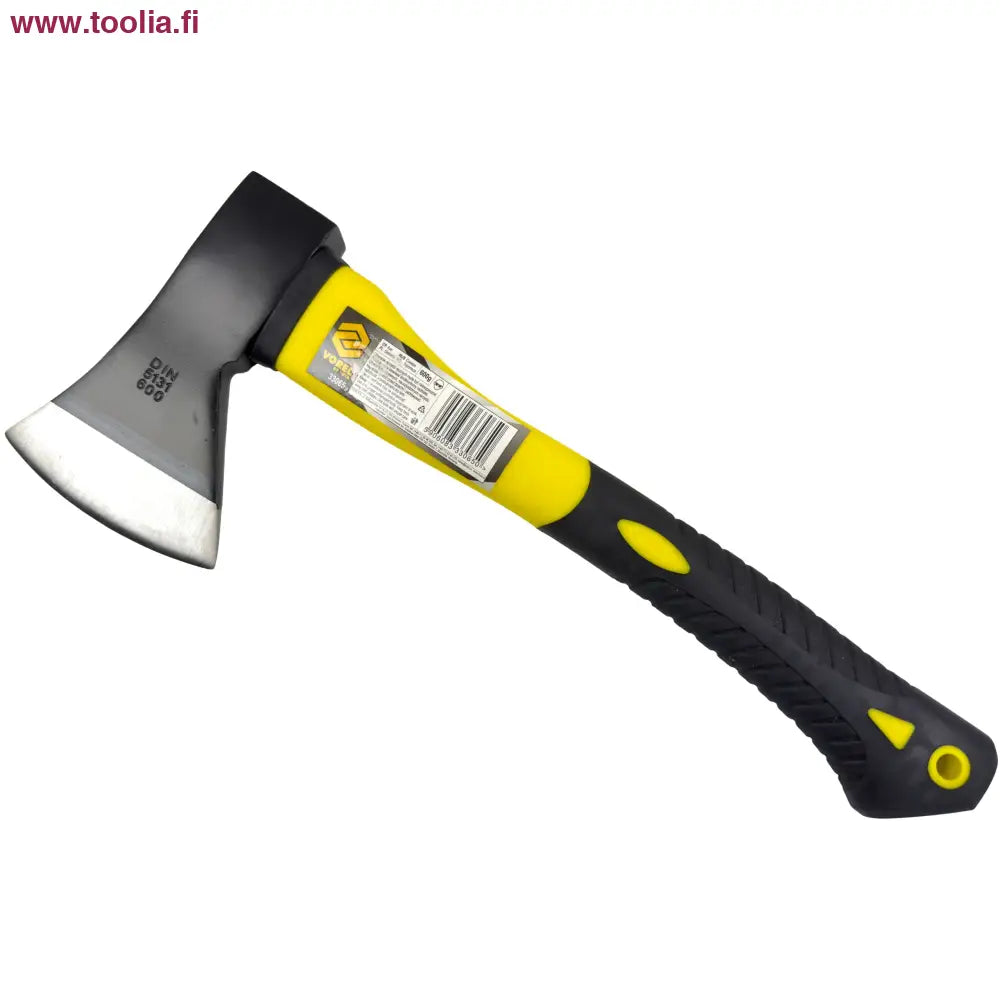 Vorel Kirves 600g lasikuituvarsi|Vorel Kirves 600g terä|Vorel Kirves 600g kahva|Vorel Kirves 600g myyntipakkaus