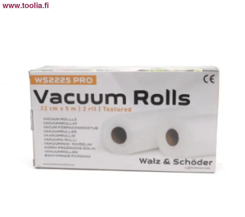 W + S Rasteroitu vakuumiputki 22x5x2rll