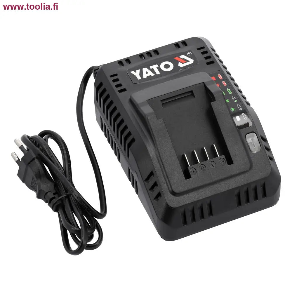Yato Akkulaturi 18V 2.4-4.5A älykäs pikalaturi|Yato pikalaturi alapuolelta|Yato pikalaturi|Yato Akkulaturi 18V 2.2A|Yato 18V 2.4-4.5A älykäs pikalaturi|Yato 18V 2.4-4.5A älykäs pikalaturi alapuolelta|Yato 18V 2.4-4.5A älykäs pikalaturi|