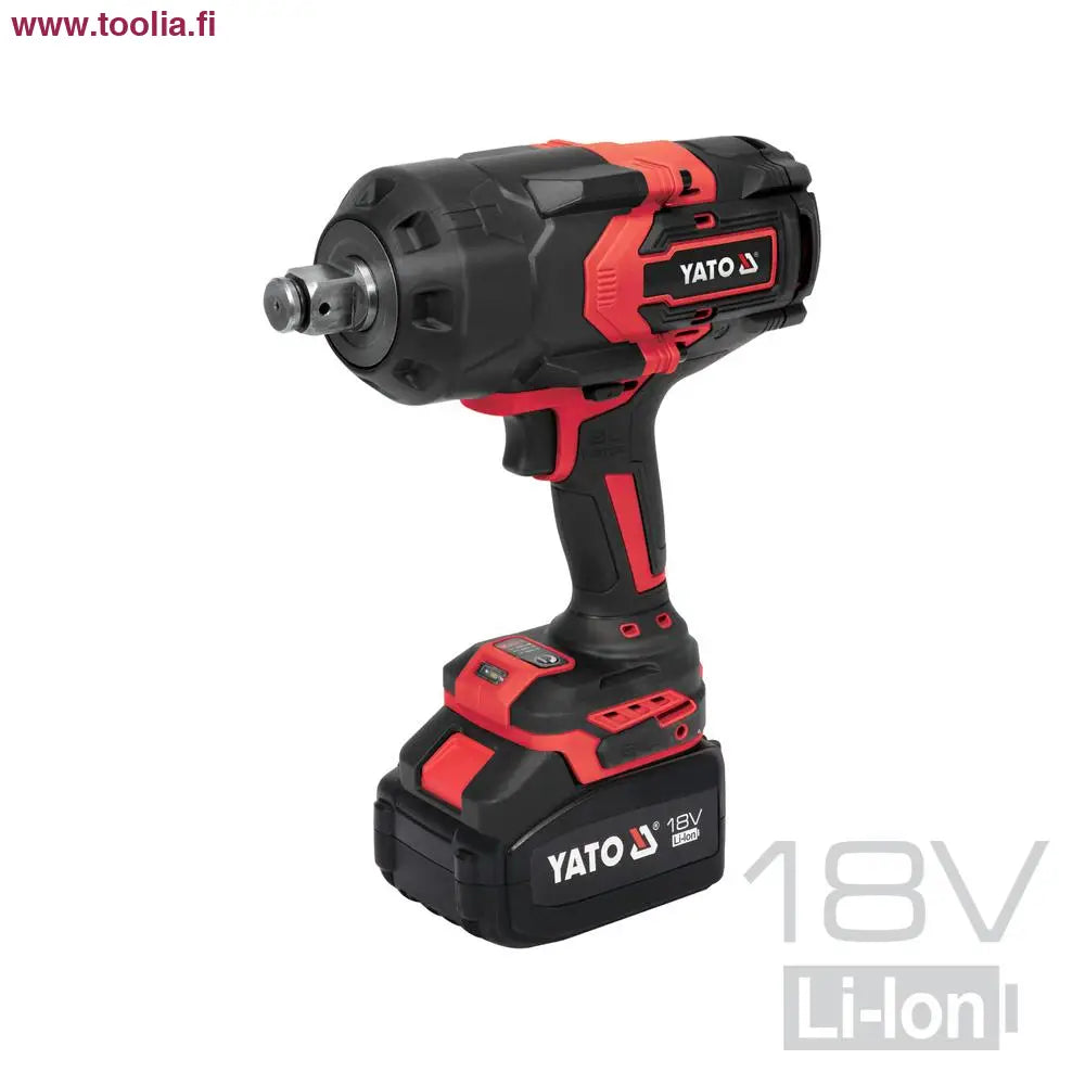 Yato Akkumutteriväännin 18V 2400Nm + 6 Ah akku ja laturi