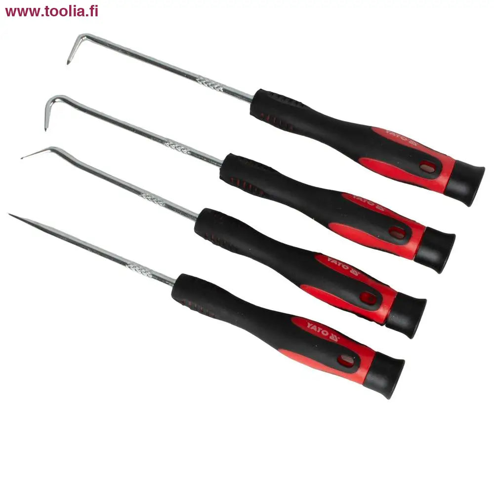 Yato Piikki- ja koukkusarja mini magneetilla 4-os.|||