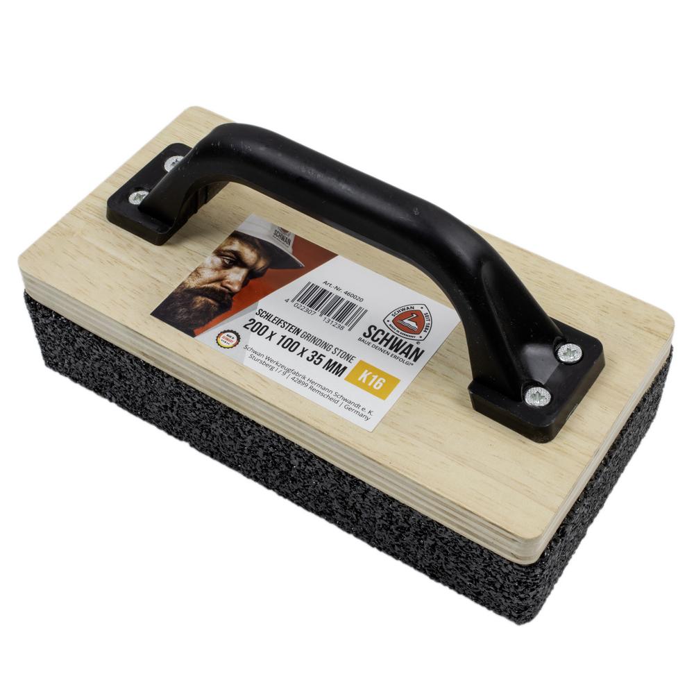 Schwan Käsihiomakivi 200 x 100 x 35 mm K24||