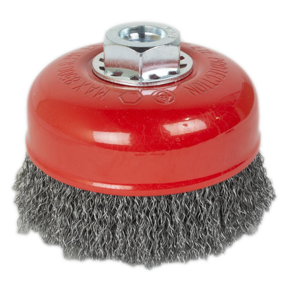 Schwan Kuppiharja 100 mm M14 aallotettu RST|aallotettu|