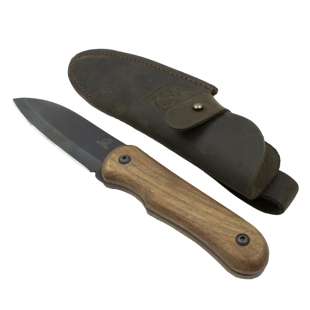 Beavercraft Eräpuukko 210 mm||kotelo|pähkinäpuu|hiiliteräs|