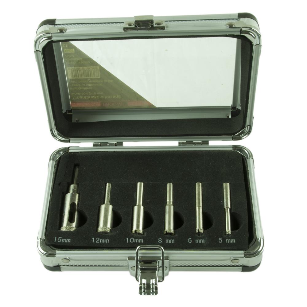 Timanttireikäsahasarja Procat    5-6-8-10-12-15 mm