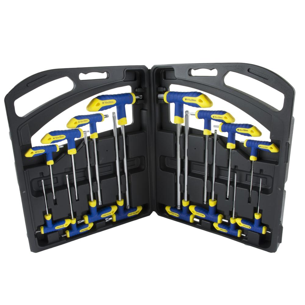 Procat Kuusio- ja torxavainsarja 16 osaa 2-10 mm T10-T50