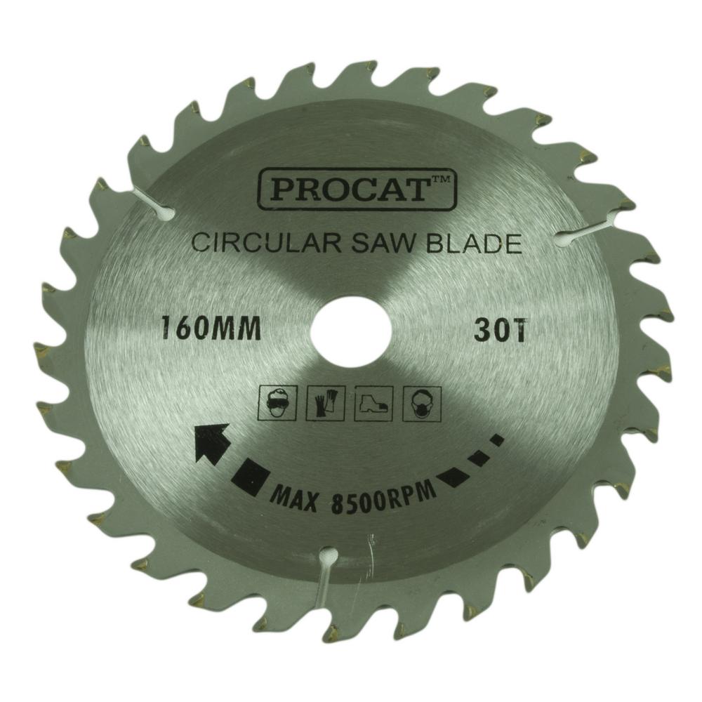 Pyörösahanterä Procat 160 x 30H  keskiö 20 prikka 16 mm