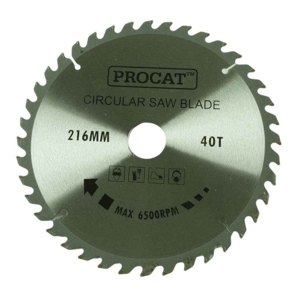 Pyörösahanterä Procat 216 x 40H