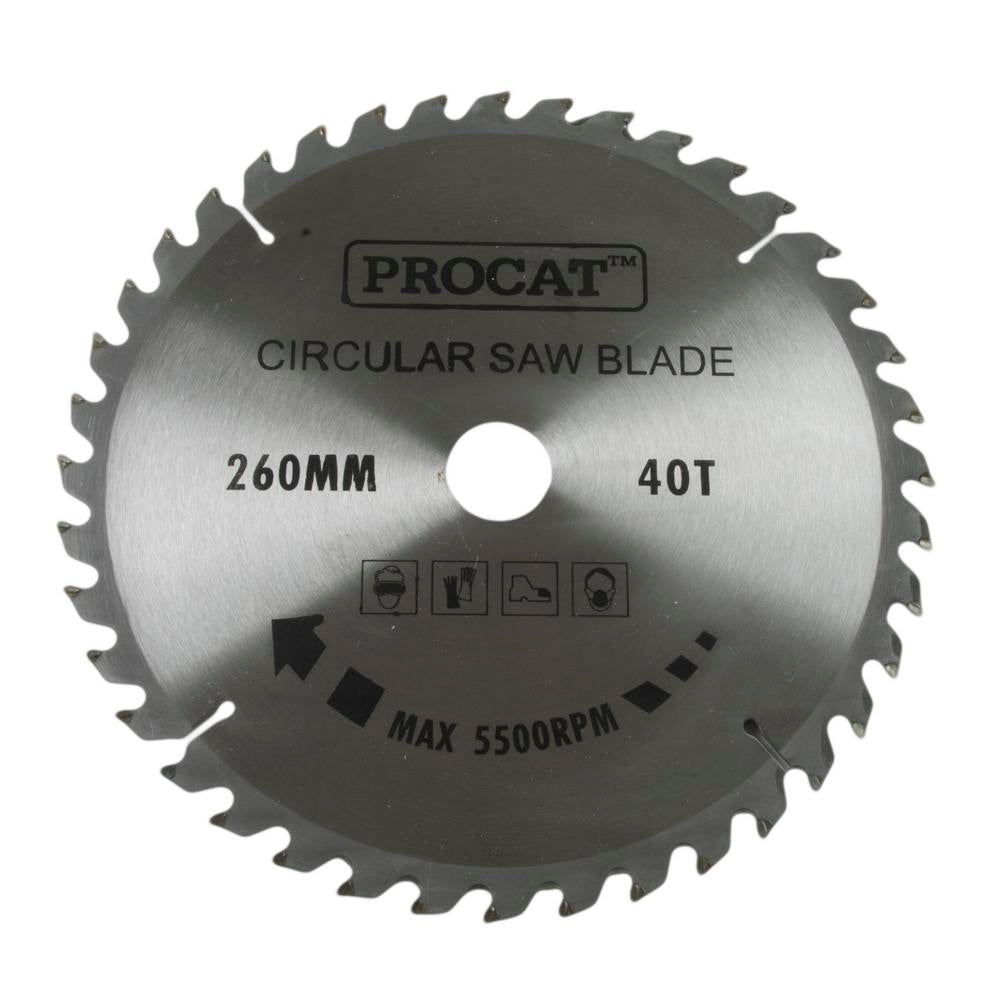 Pyörösahanterä Procat 260 x 40H