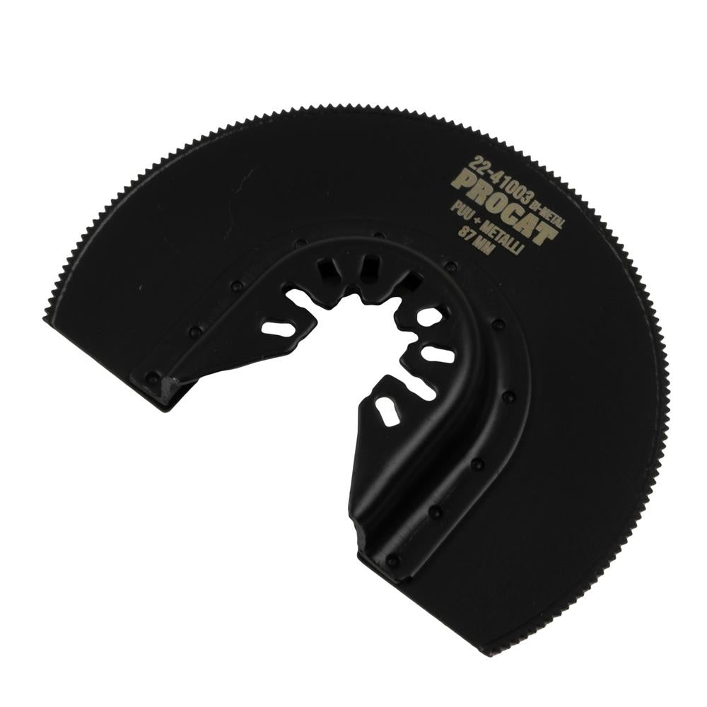 Procat Monitoimikoneen terä 87 mm kaareva BIM puu ja metalli||