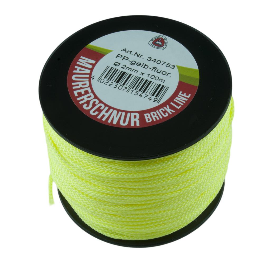 Linjanaru Schwan 2 mm x 100 m    keltainen