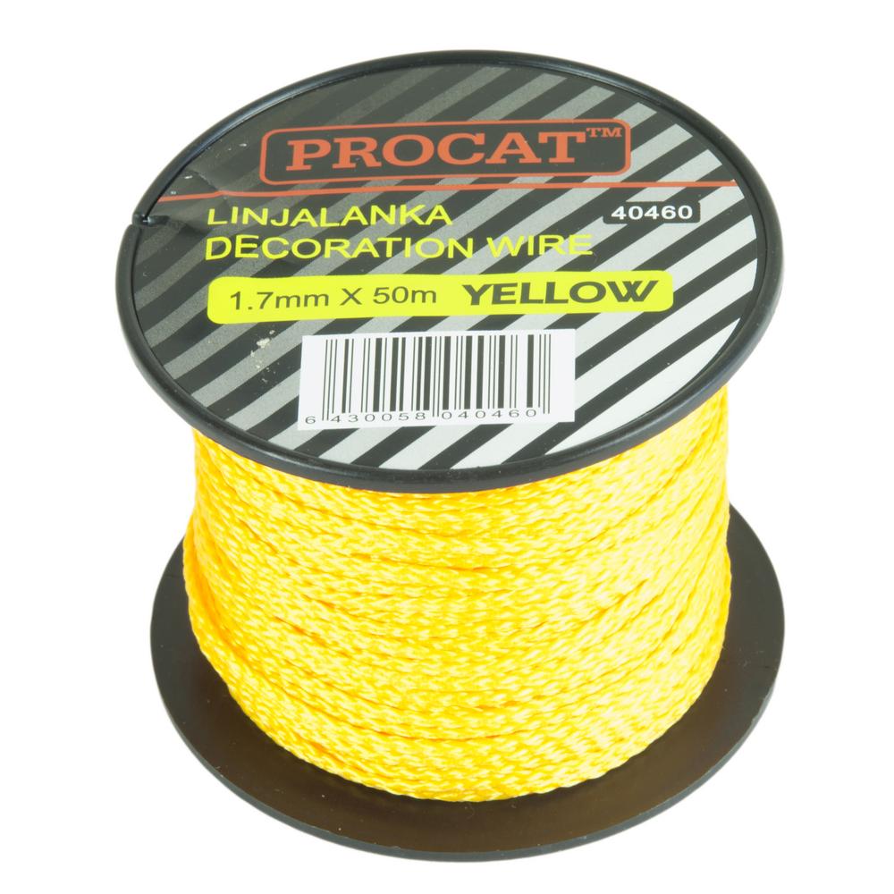 Procat Linjalanka keltainen 1.7 mm x 50 m