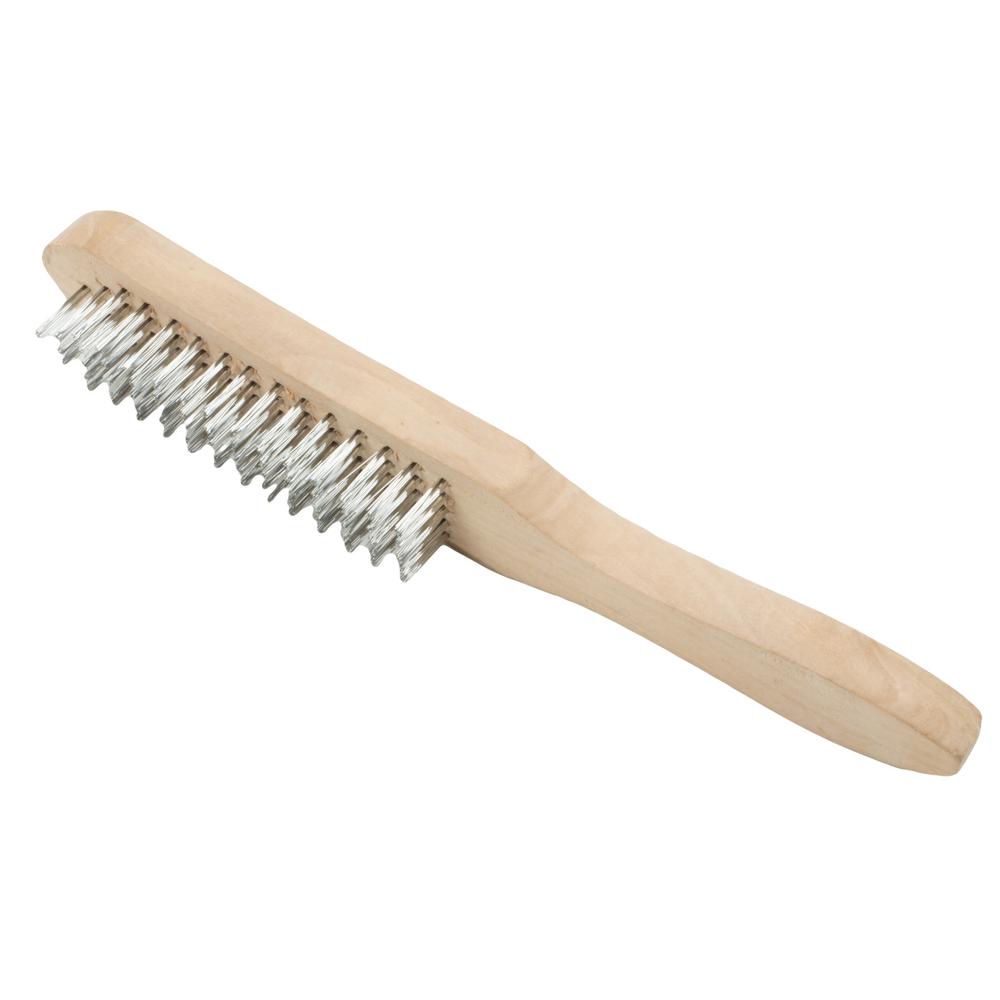 Vorel Teräsharja 5-riviä puukahvalla|Vorel Teräsharja 5-riviä harjas