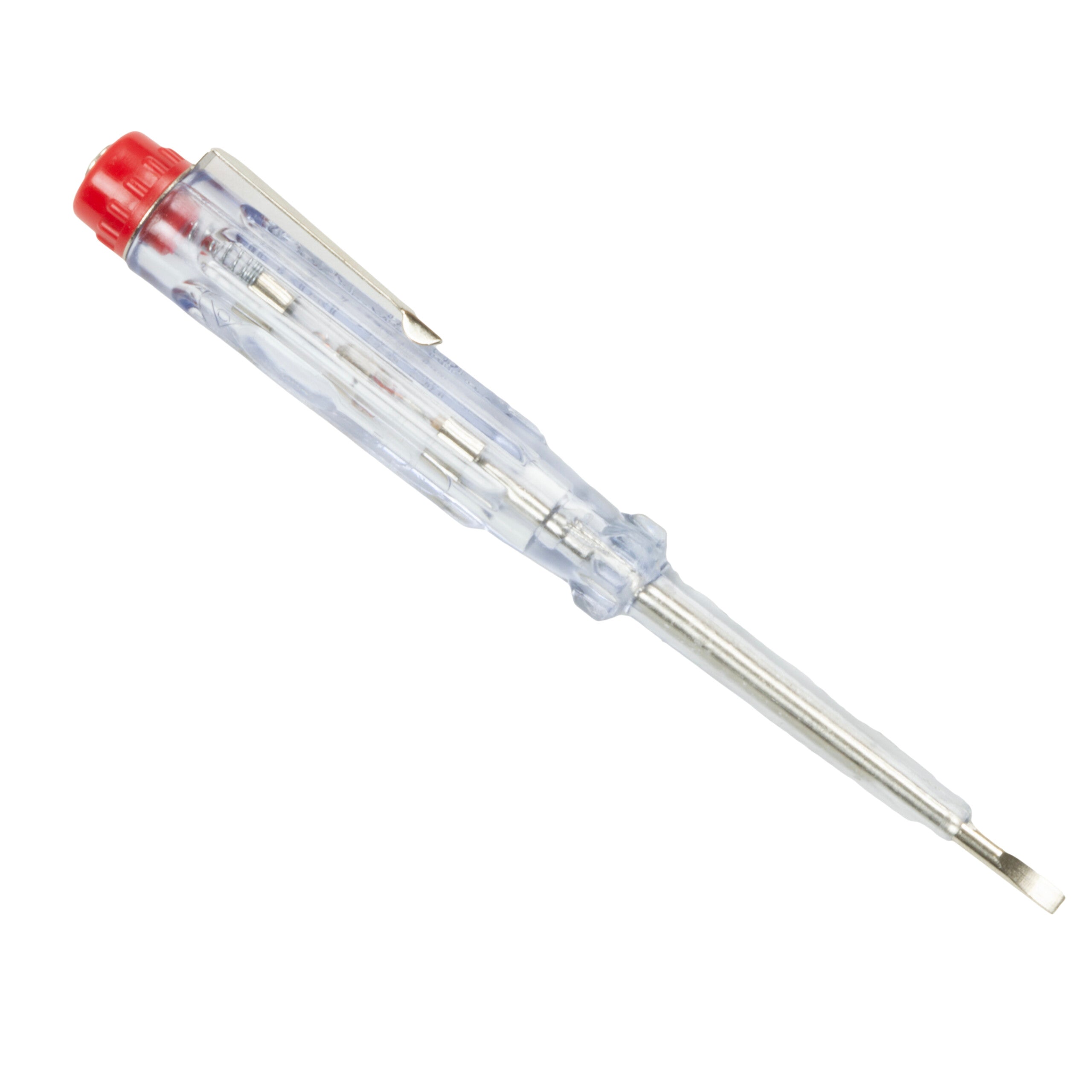 Vorel Koetinkynä 140 mm 125-250 V a.c.|Vorel Koetinkynä myyntipakkaus|Vorel Koetinkynä kädensija