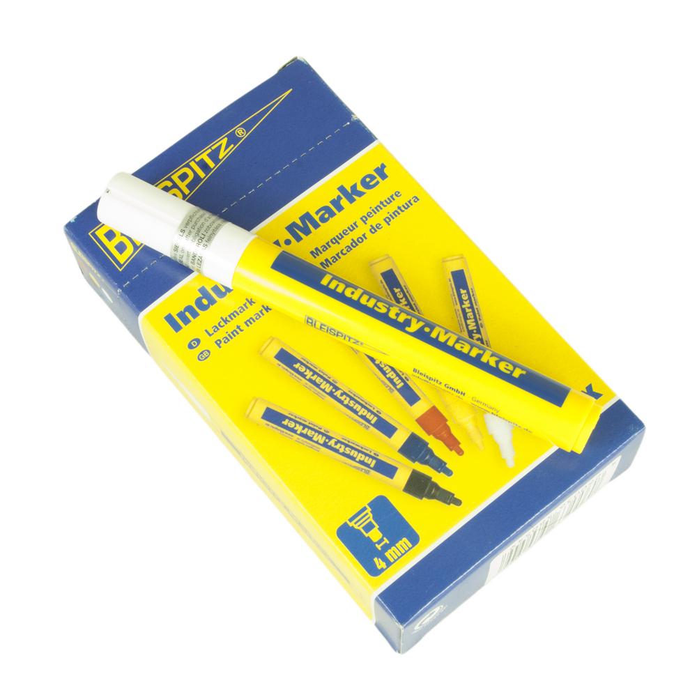 Bleispitz Maalitussi valkoinen   4 mm 1 kpl / pkt