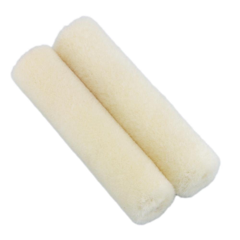 ABR Maalaustela Velour PRO 10 cm 2 kpl villa metalli ja puu|ABR Maalaustela Velour PRO 10 cm myyntipakkaus|ABR Maalaustela Velour PRO 10 cm kuvituskuva|ABR Maalaustela Velour PRO 10 cm nukka