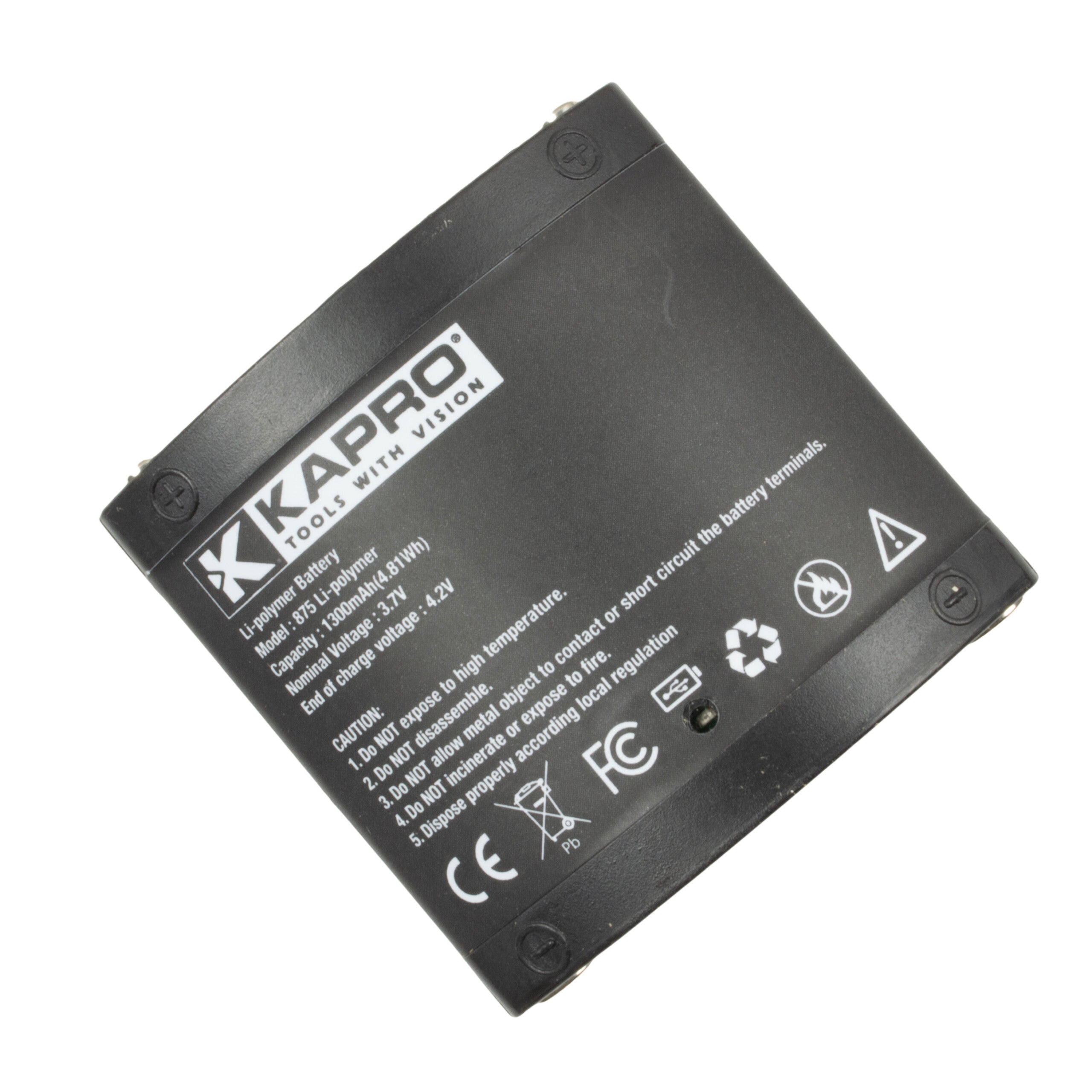 Kapro Akku 875 laserille|Kapro Akku 875 laserille viistosta