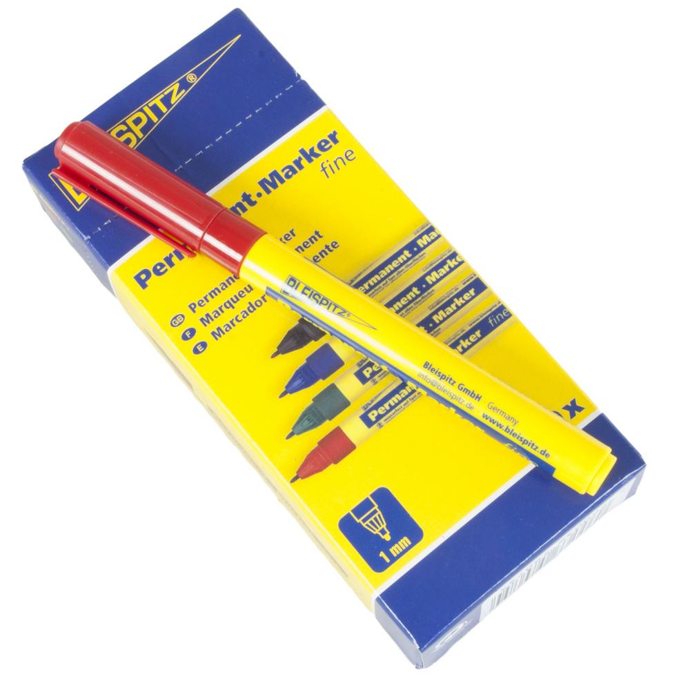 Kaapelitussi Bleispitz punainen  1.0 mm