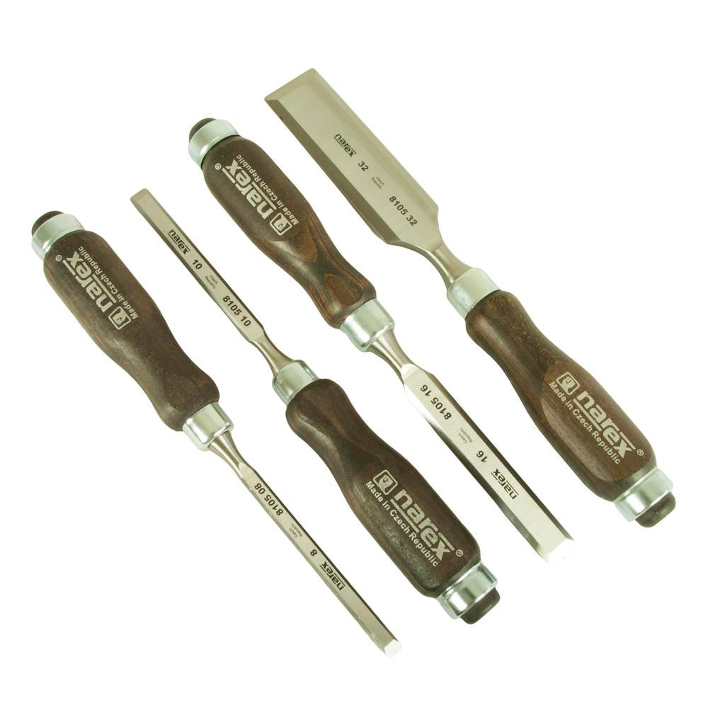 Puutalttasarja Narex PROFI 4 osaa 8-10-16-32 mm|