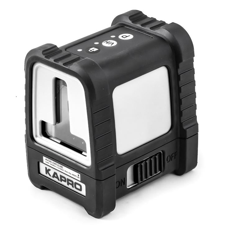 Ristilaser Kapro 870G vihreä|1P + 1 V|IP65 suojattu runko||