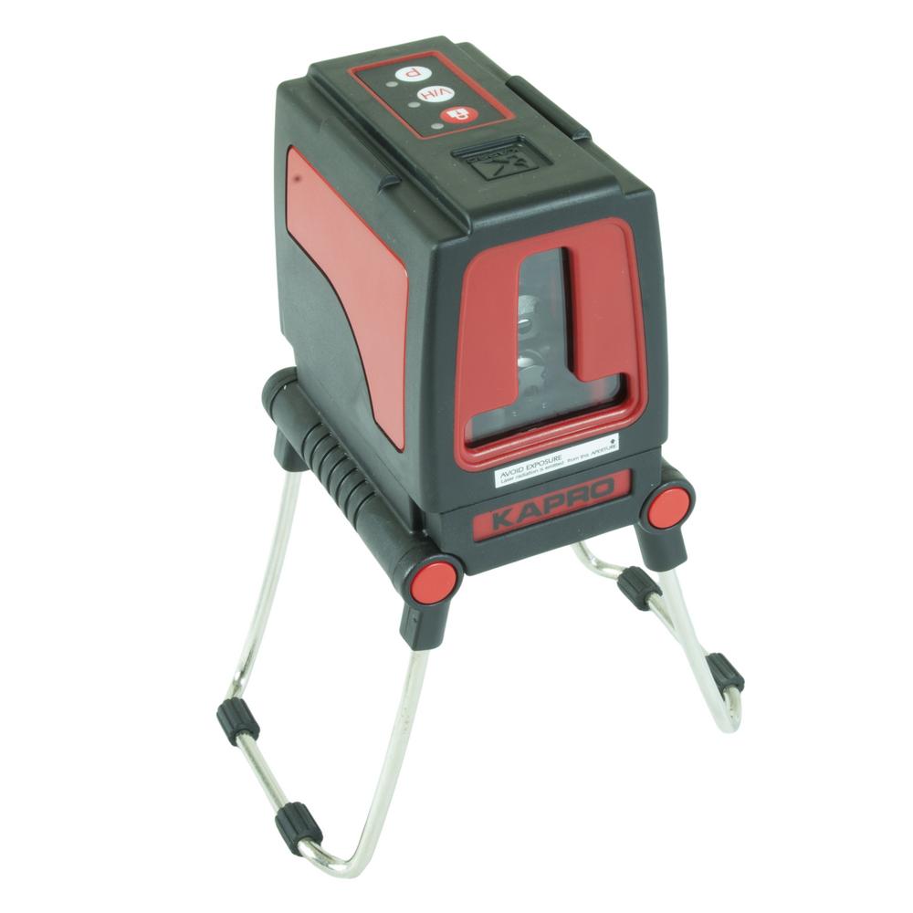 Ristilaser Kapro 872 1V + 1P|punainen|||