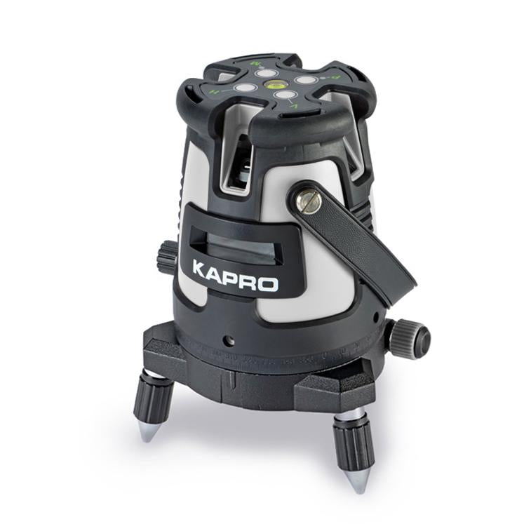 Ristilaser Kapro 875G vihreä 1V + 4P + LP pehmeä kotelo|1V + 4P + LP|pehmeä kotelo||