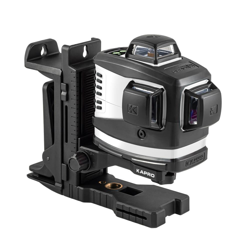 Linjalaser Kapro 883G vihreä 3D|2P+1V 360 ast. kova kotelo IP65|kova kotelo||