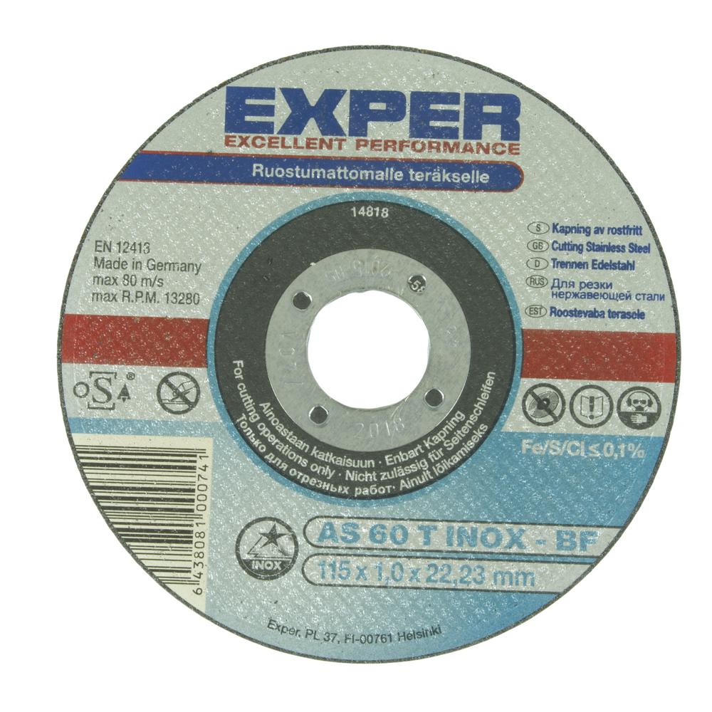 Katkaisulaikka Exper RST 115 x 1.0 mm