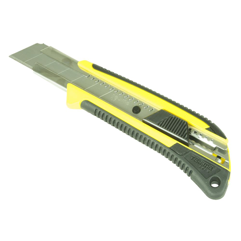 Katkoteräveitsi Tajima 25 mm kumi + automaattilukko LC-660