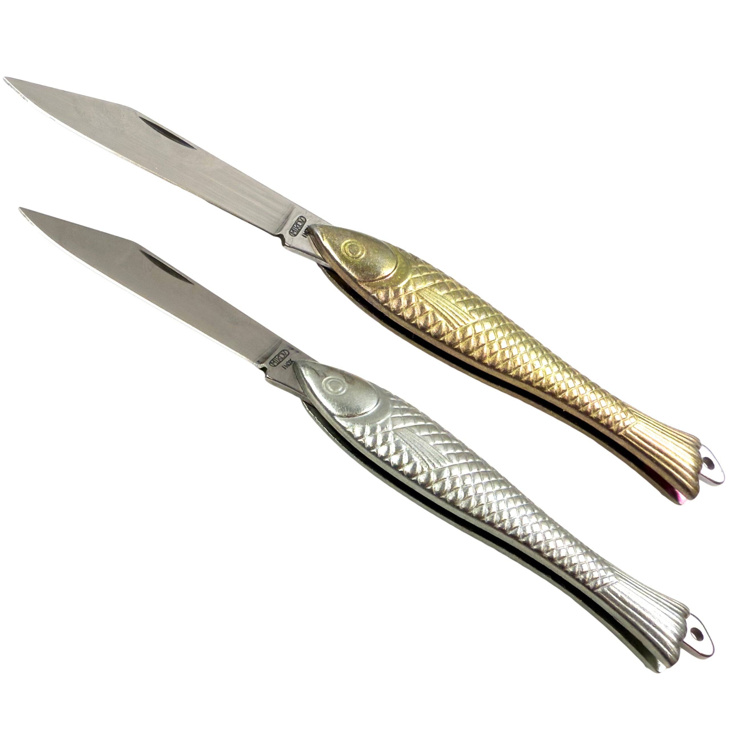 Mikov Linkkuveitsi 13 cm kala|Mikov Linkkuveitsi 13 cm kala kulta|Mikov Linkkuveitsi 13 cm kala hopea|Mikov Linkkuveitsi 13 cm kala myyntipakkaus kulta|Mikov Linkkuveitsi 13 cm kala    kulta|Mikov Linkkuveitsi 13 cm kala    hopea