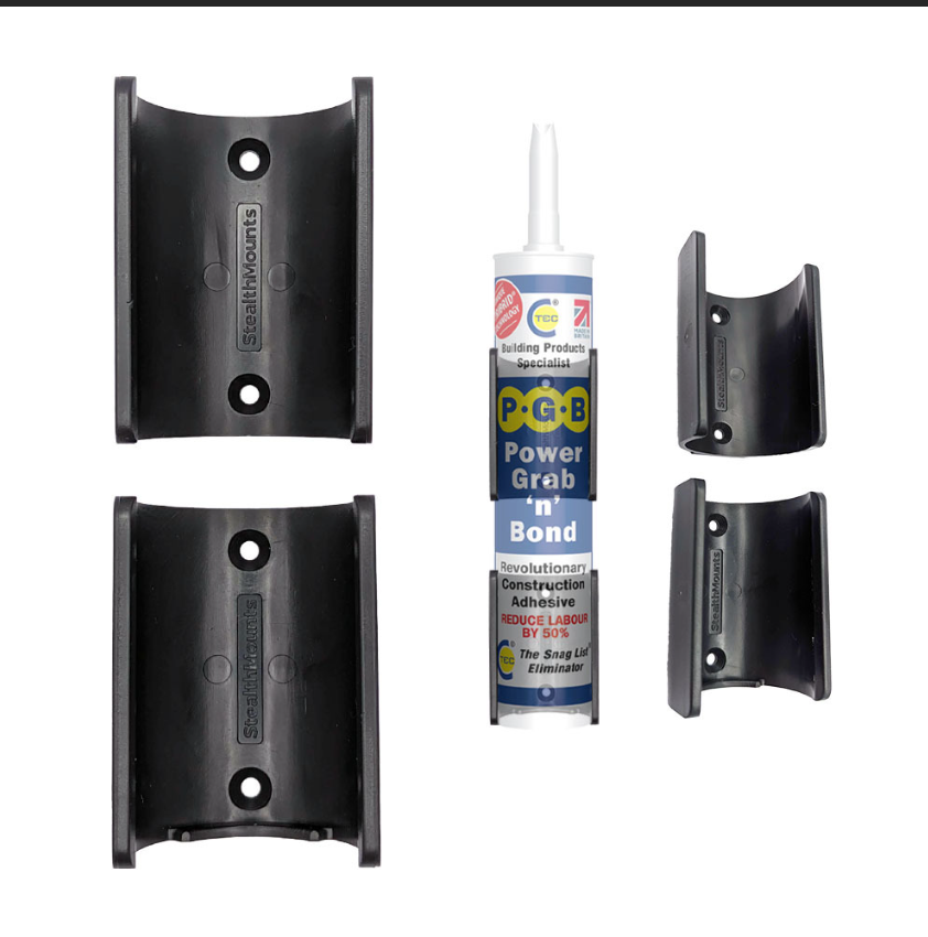 StealthMounts tuubinpidike 4kpl