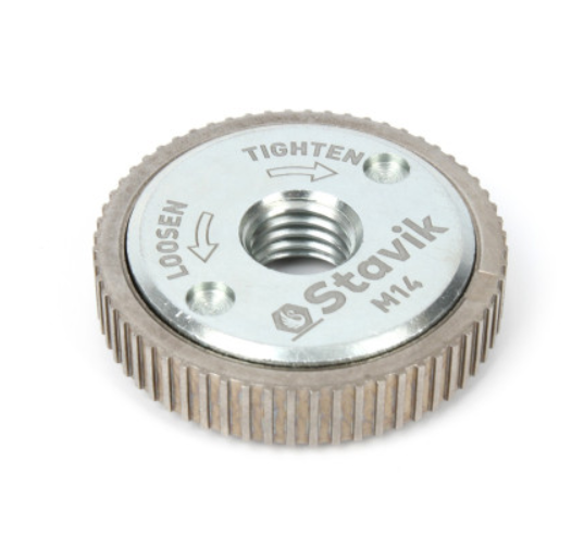 Stavik M14 pikakiinnitysmutteri kulmahiomakoneeseen