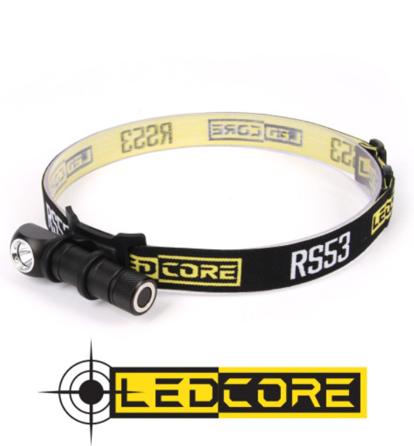 Ledcore RS53 5W paristokäyttöinen otsavalo