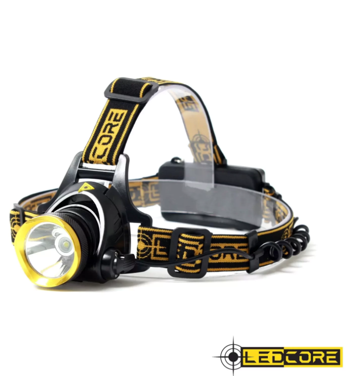 Ledcore 10W 2x 2200mAh Ladattava otsavalo