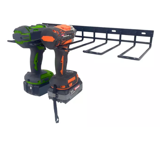 Robota akkuporakonehylly 1-taso