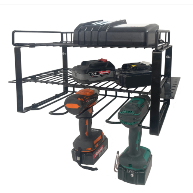 Robota akkuporakonehylly 3-tasoa