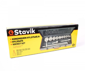 Stavik 3/4" Konemiehen hylsysarja 14-osainen