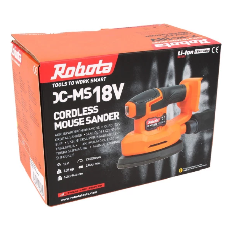 Robota DC-MS18V akkuhiomakone 140x96.6mm runko
