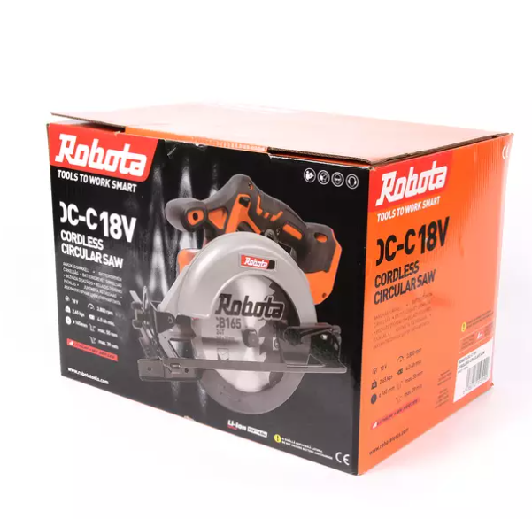 Robota akkukäsisirkkeli DC-C 18V runko