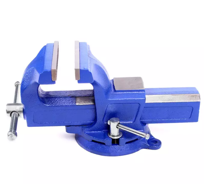 Robota valurautainen ruuvipenkki — 100mm