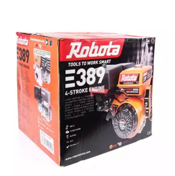 Robota irtomoottori E389 13hp 4-tahti