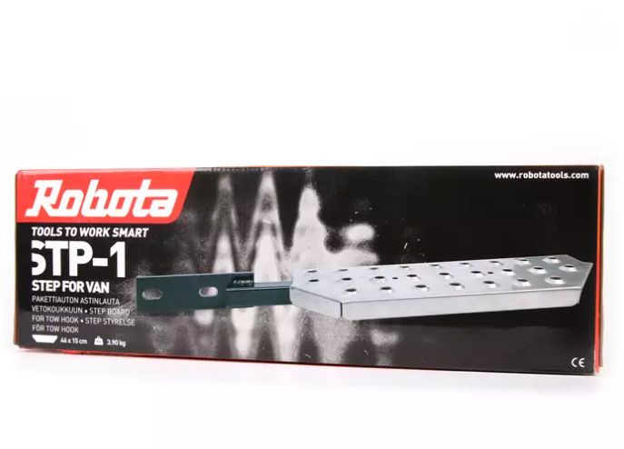 Robota STP-1 pakettiauton RST astinlauta vetokoukkuun